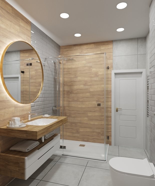 Фото из портфолио Ванная в современном стиле – фотографии дизайна интерьеров на INMYROOM