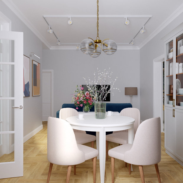 Фото из портфолио KRUPSKAYA FLAT – фотографии дизайна интерьеров на INMYROOM