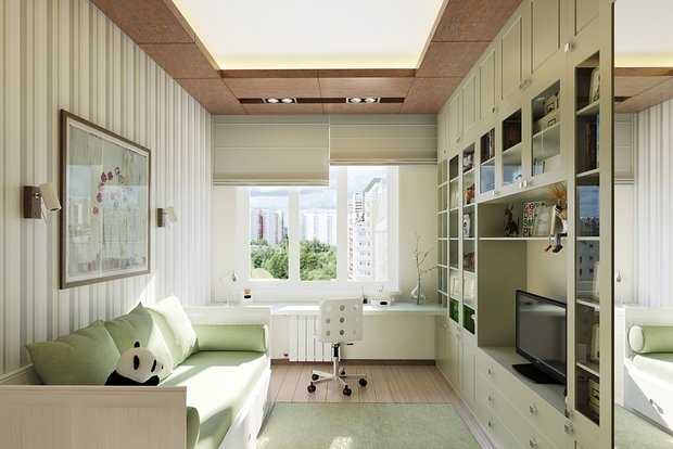 Фото из портфолио Квартира 120 м2 на улице Островитянова – фотографии дизайна интерьеров на INMYROOM