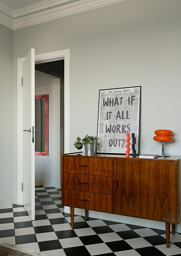 Фотография: Спальня в стиле Современный, Эклектика, Винтажный, Квартира, Проект дня, Санкт-Петербург, Панельный дом, 2 комнаты, до 40 метров, 40-60 метров, SeraphimDSGN, Серафима Гавриленко – фото на INMYROOM Фотография: Спальня в стиле Современный, Эклектика, Винтажный, Квартира, Проект дня, Санкт-Петербург, Панельный дом, 2 комнаты, до 40 метров, 40-60 метров, SeraphimDSGN, Серафима Гавриленко – фото на INMYROOM