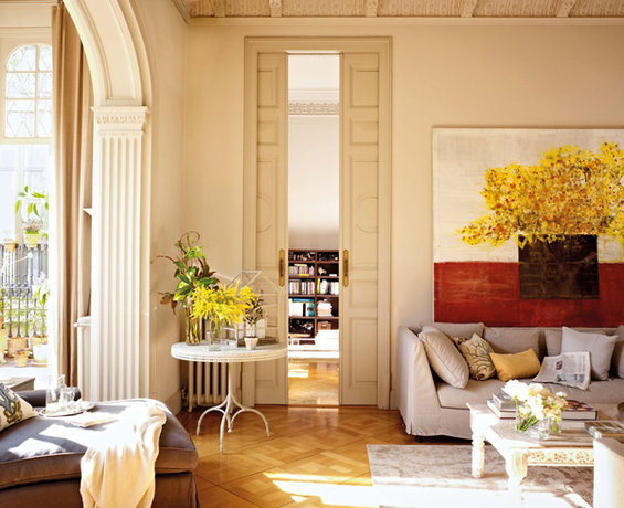 Фотография: Гостиная в стиле Классический, Современный – фото на INMYROOM