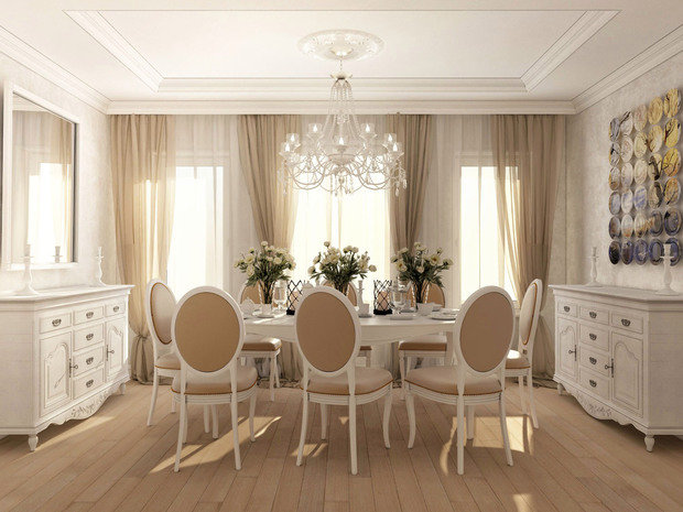 Фото из портфолио Неоклассика – фотографии дизайна интерьеров на INMYROOM