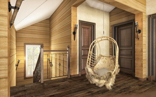 Фото из портфолио Дом в Московской области – фотографии дизайна интерьеров на INMYROOM