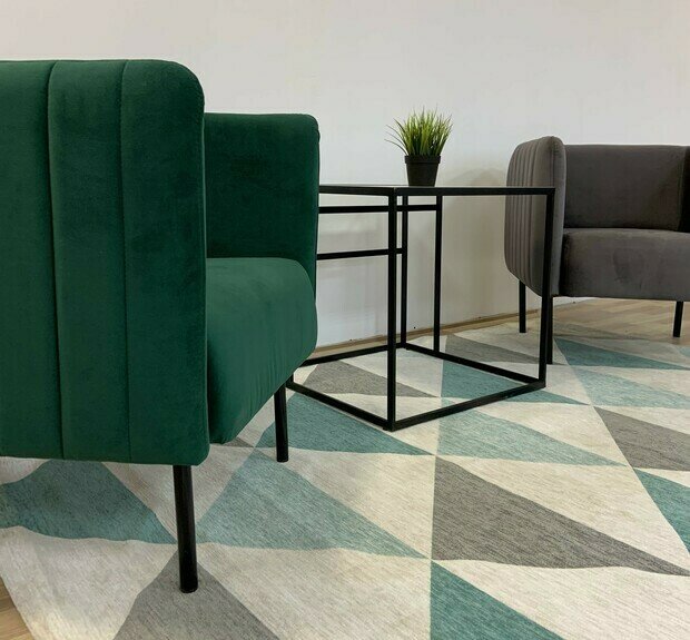 Фото из портфолио Рио прямой диван и кресло – фотографии дизайна интерьеров на INMYROOM