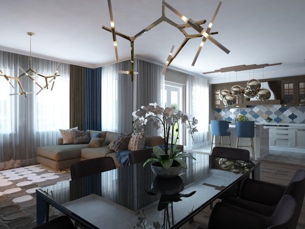 Фото из портфолио Таунхаус г. Тольятти – фотографии дизайна интерьеров на INMYROOM