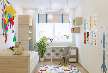Квартира для молодой семьи. Детская