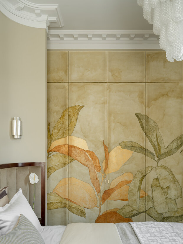 Фотография: Спальня в стиле Классический, Современный, Эклектика, Квартира, Проект дня, 4 и больше, Более 90 метров – фото на INMYROOM