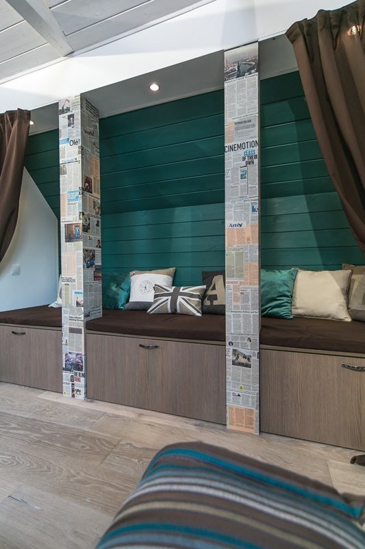 Фотография: Гостиная в стиле Прованс и Кантри, Современный, Интерьер комнат, Дача, Дачный ответ, Мансарда – фото на INMYROOM Фотография: Гостиная в стиле Прованс и Кантри, Современный, Интерьер комнат, Дача, Дачный ответ, Мансарда – фото на INMYROOM