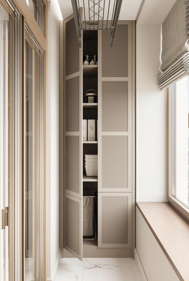 Фото из портфолио Дизайн-проект квартиры в ЖК «Shagal» в стиле современная классика – фотографии дизайна интерьеров на INMYROOM