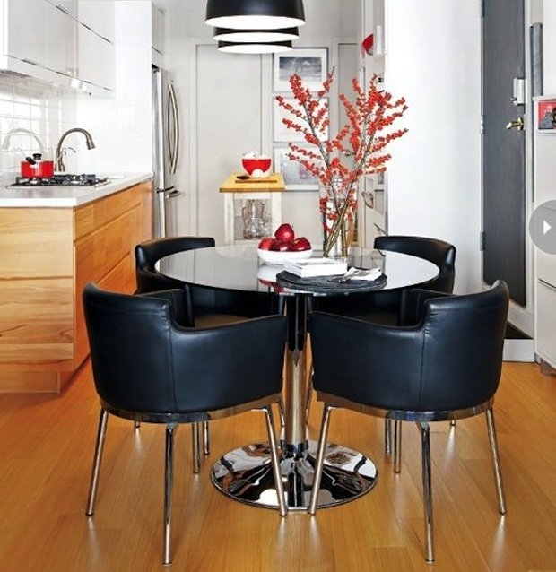 Фотография: Кухня и столовая в стиле Лофт, Современный, Интерьер комнат, Обеденная зона – фото на INMYROOM