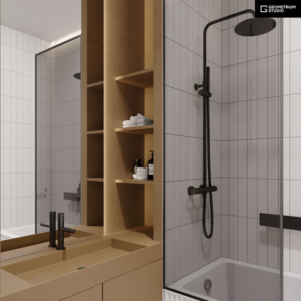Фото из портфолио Петровский Парк 97,1 м2 – фотографии дизайна интерьеров на INMYROOM