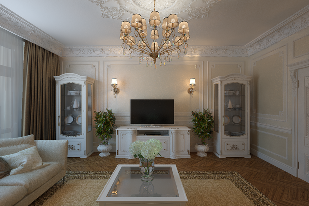 Фото из портфолио Квартира на Старом Арбате – фотографии дизайна интерьеров на INMYROOM