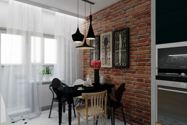 Фото из портфолио Двухкомнатная квартира – фотографии дизайна интерьеров на INMYROOM