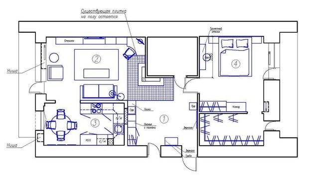 Фотография: Планировки в стиле  – фото на INMYROOM