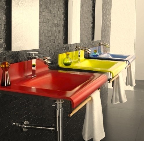 Фотография: Ванная в стиле Лофт, Современный, Декор интерьера, Квартира, Декор, Советы, раковина, раковина в ванной – фото на INMYROOM