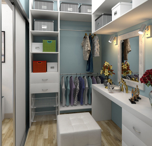 Фото из портфолио Квартира для студентки – фотографии дизайна интерьеров на INMYROOM