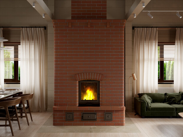 Фотография: Кухня и столовая в стиле Современный, Минимализм, Дом, Проект недели, Эко, Дом и дача, 3 комнаты, Более 90 метров, Башкортостан, Юлия Сафина – фото на INMYROOM