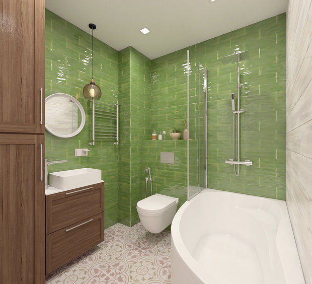 Фото из портфолио Четырехкомнатная квартира для молодой семьи  – фотографии дизайна интерьеров на INMYROOM