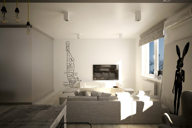 Фото из портфолио Куб – фотографии дизайна интерьеров на INMYROOM