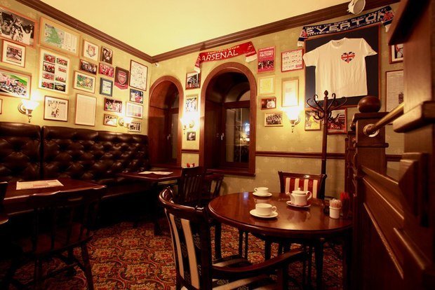Фото из портфолио The James Shark Pub – фотографии дизайна интерьеров на INMYROOM