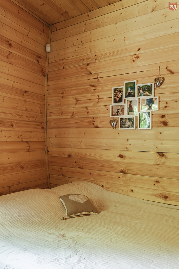 Фотография: Спальня в стиле Эко, Прованс и Кантри, Современный, Дом, Россия, Проект недели, Дом и дача, Герой InMyRoom, деревянный дом, Королев, каркасный дом, Скайдом.рф, Скайдом – фото на INMYROOM