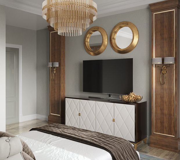 Фото из портфолио Проект квартиры на Арбате – фотографии дизайна интерьеров на INMYROOM