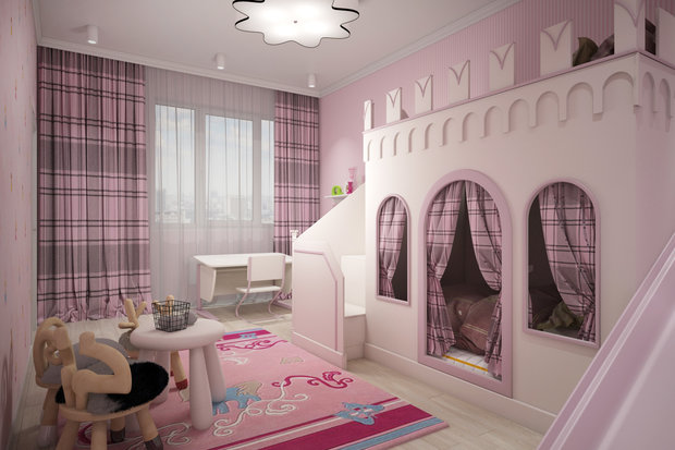 Фото из портфолио Идеи для Детских комнат – фотографии дизайна интерьеров на INMYROOM