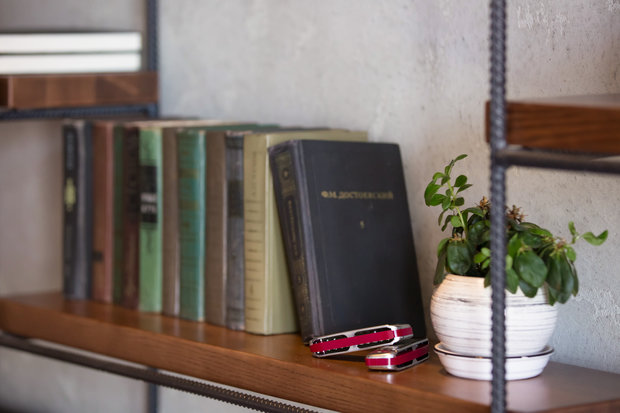 Фотография: Декор в стиле Лофт, Квартира, Украина, Проект недели, Монолитный дом, 3 комнаты, 60-90 метров, Роман Луценко, Днепр – фото на INMYROOM