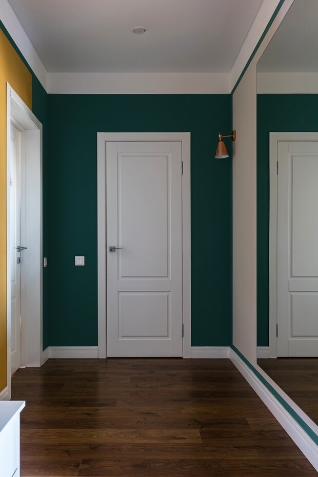 Фотография: Прихожая в стиле Современный, Эклектика, Квартира, Проект дня, Санкт-Петербург, 3 комнаты, Более 90 метров, VizDiz, Илона Ореховская – фото на INMYROOM