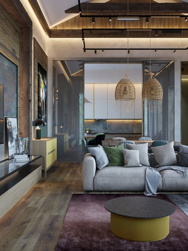 Фото из портфолио Дом в Ростове – фотографии дизайна интерьеров на INMYROOM