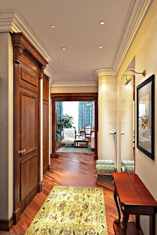 Фото из портфолио В Легкой классике проект квартиры – фотографии дизайна интерьеров на INMYROOM