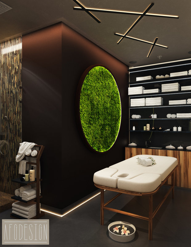 Фото из портфолио Дизайн проект салона красоты Beauty spa lounge – фотографии дизайна интерьеров на INMYROOM