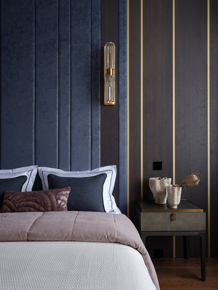 Фотография: Спальня в стиле Классический, Современный, Квартира, Проект дня, Москва, 2 комнаты, 60-90 метров, Amalgama Interior, Марина Ярмаркина – фото на INMYROOM