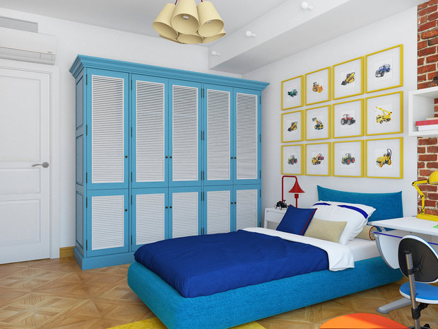 Фотография: Детская в стиле Лофт, Квартира, Дома и квартиры – фото на INMYROOM