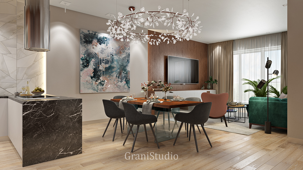 Фото из портфолио Краски осени – фотографии дизайна интерьеров на INMYROOM