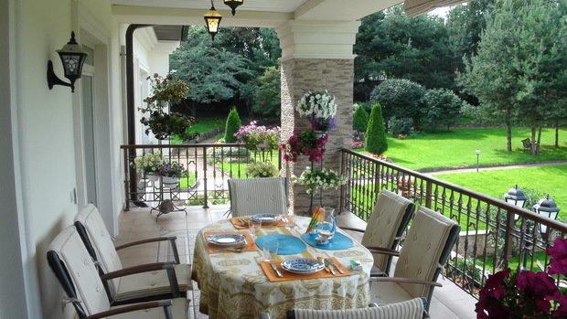 Фото из портфолио Проект загородного дома – фотографии дизайна интерьеров на INMYROOM