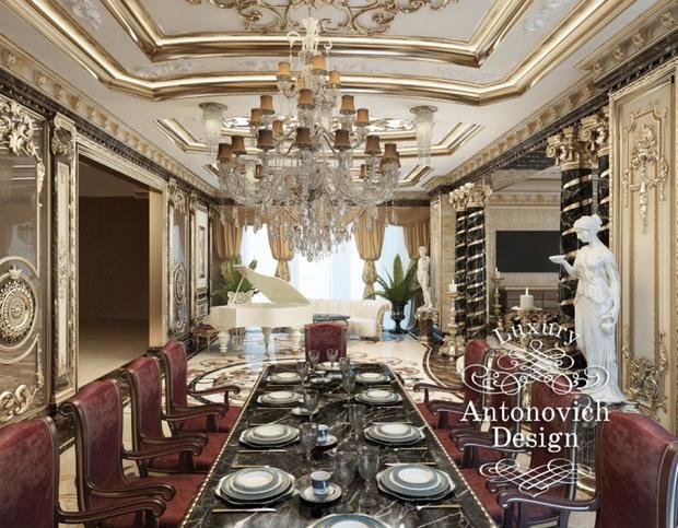Фото из портфолио Дизайн дома Алматы. Классика роскоши от Luxury Antonovich Design – фотографии дизайна интерьеров на InMyRoom.ru