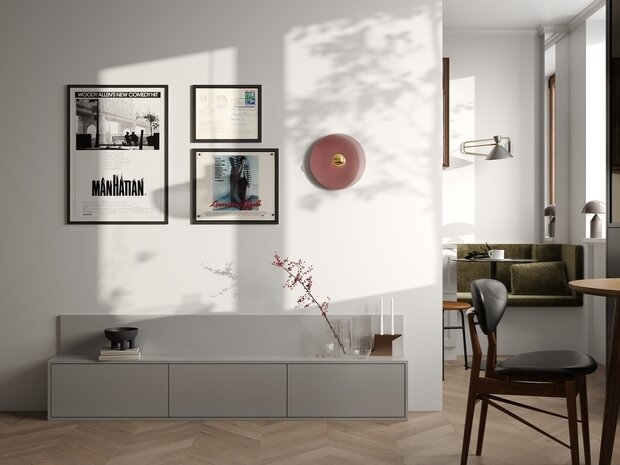 Фотография: Гостиная в стиле Современный, Винтажный, Квартира, Проект недели, Москва, Кирпичный дом, 2 комнаты, 40-60 метров, DSGN HUB – фото на INMYROOM