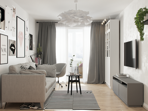 Фото из портфолио Чувственный  розовый – фотографии дизайна интерьеров на INMYROOM