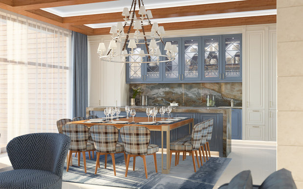 Фото из портфолио  "Атмосфера классики" – фотографии дизайна интерьеров на INMYROOM