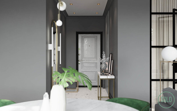 Фото из портфолио Вельвет и Латунь – фотографии дизайна интерьеров на INMYROOM