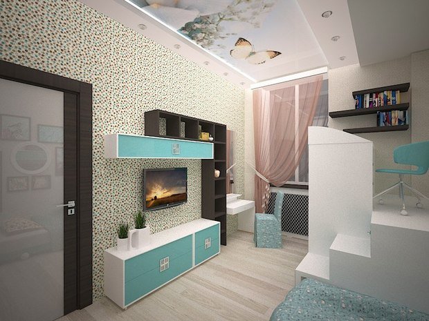 Фото из портфолио Детская комната в Сталинке – фотографии дизайна интерьеров на INMYROOM