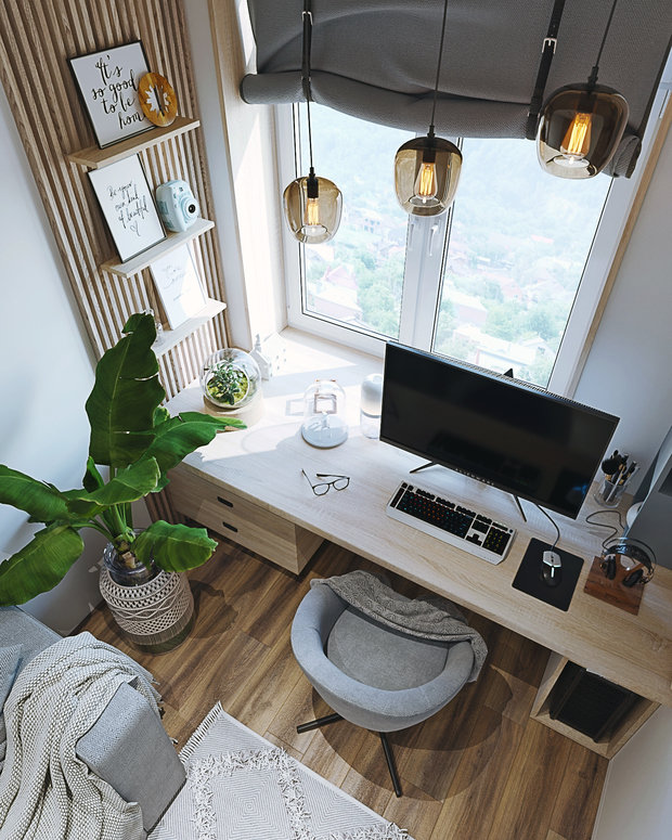 Фото из портфолио ЖК «РАССКАЗОВО», 65 М2, БОХО ШИК – фотографии дизайна интерьеров на INMYROOM