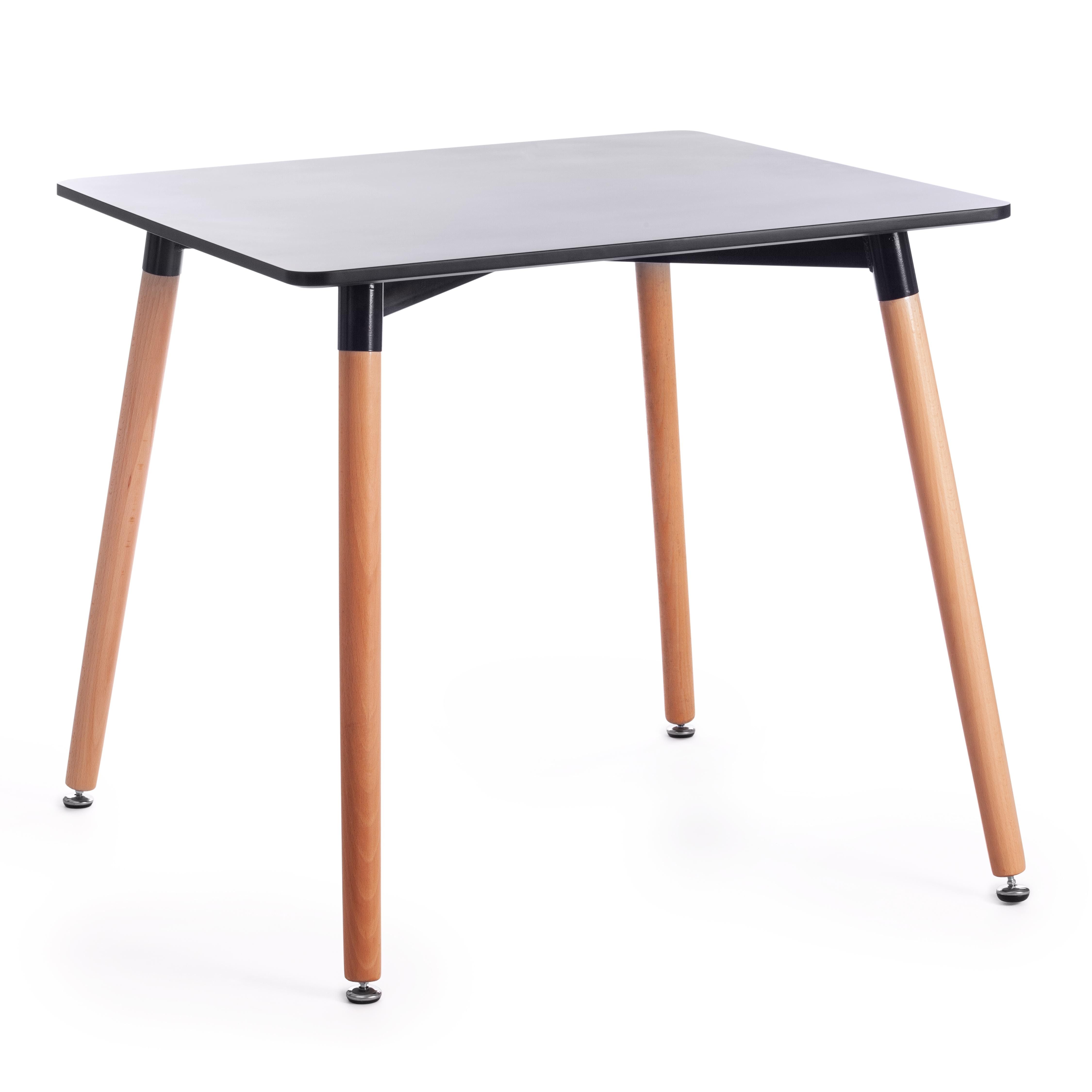 Стол обеденный John черно-бежевого цвета