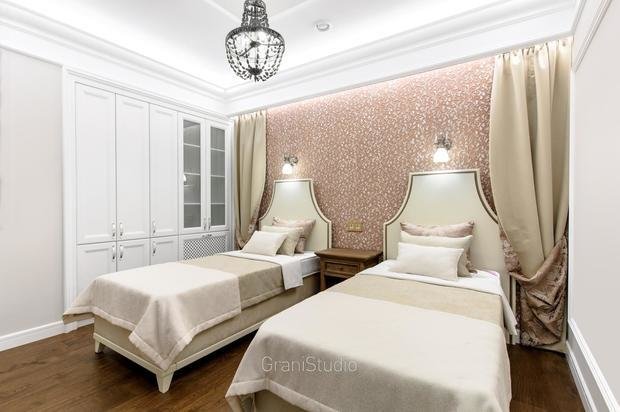 Фото из портфолио Лилово-бежевый – фотографии дизайна интерьеров на INMYROOM