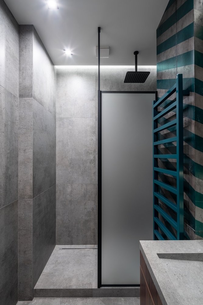 Фотография: Ванная в стиле Современный, Минимализм, Квартира, Студия, Проект недели, Киев, Lauri Brothers, Юрий Лаури, Сергей Лаури, Дмитрий Роганов – фото на INMYROOM