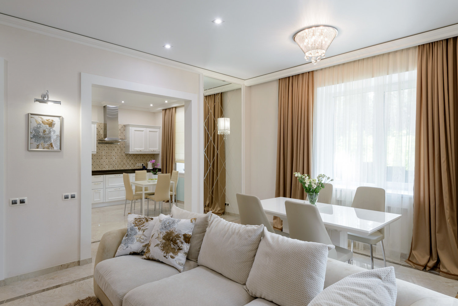 Фотография: в стиле , Кухня и столовая, Гостиная, Советы – фото на INMYROOM