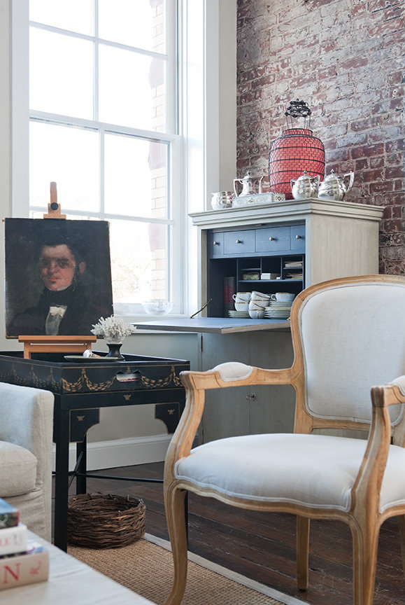 Фото из портфолио Лофт Джени Вольф: Трибека – фотографии дизайна интерьеров на INMYROOM