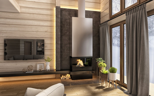 Фото из портфолио Дом в Тверской области – фотографии дизайна интерьеров на INMYROOM