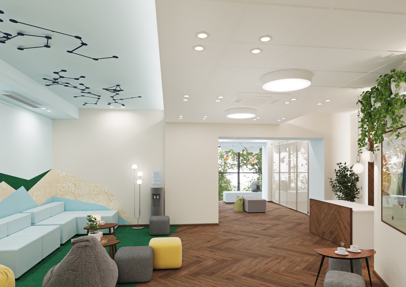 Фото из портфолио Школа творческого развития "Звезды" – фотографии дизайна интерьеров на INMYROOM Фото из портфолио Школа творческого развития "Звезды" – фотографии дизайна интерьеров на INMYROOM